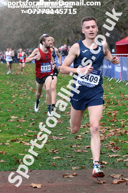 Senior mens British Athletics Liverpool Cross Challenge, Sefton Park, Liverpool. Photo:  David T. Hewitson/Sports for All Pics